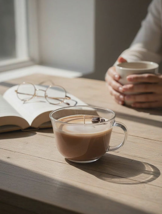 Fresh Brewed Coffee Candle | Coffee Lover Gift | Coconut Soy Wax Candle