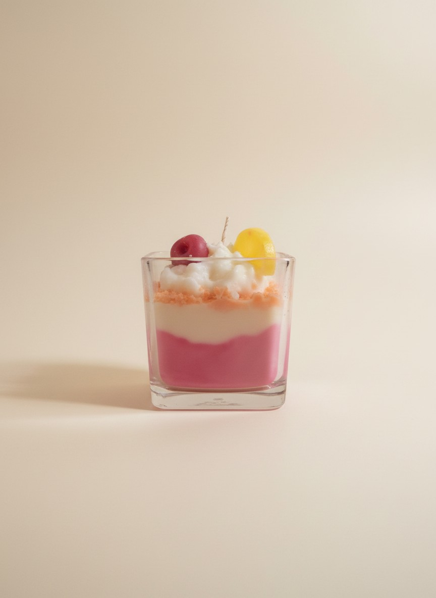 Cherry Lemonade Candle | Summer Citrus Candle | Fruity Coconut Soy Candle